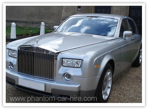 Our silver Rolls Royce Phantom is perfect if you are looking for a car that 